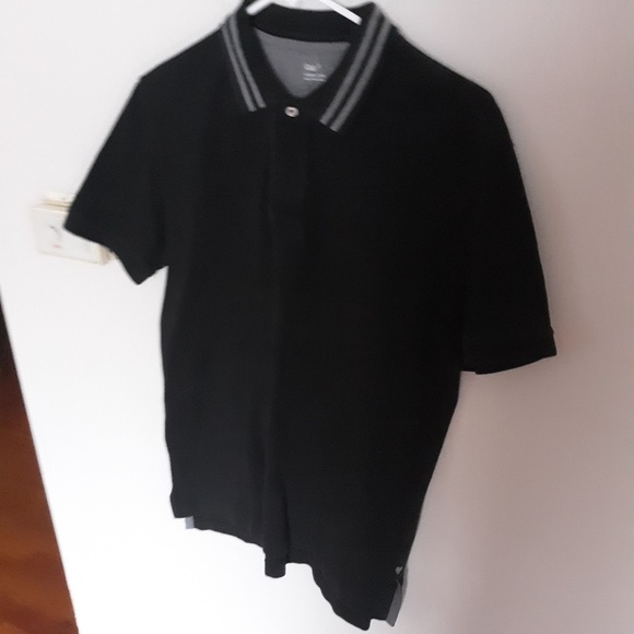 GAP Small Black Short Sleeve Polo - Picture 3 of 7